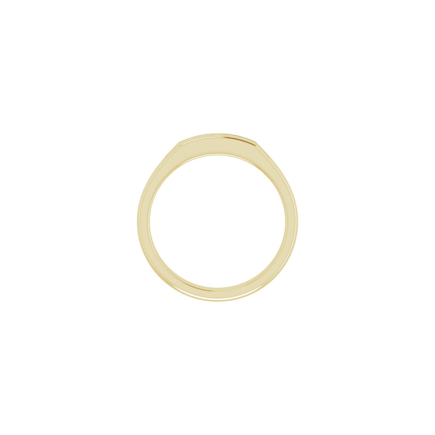 Bison — Round · 2 mm · 1/6 ctw, yellow gold