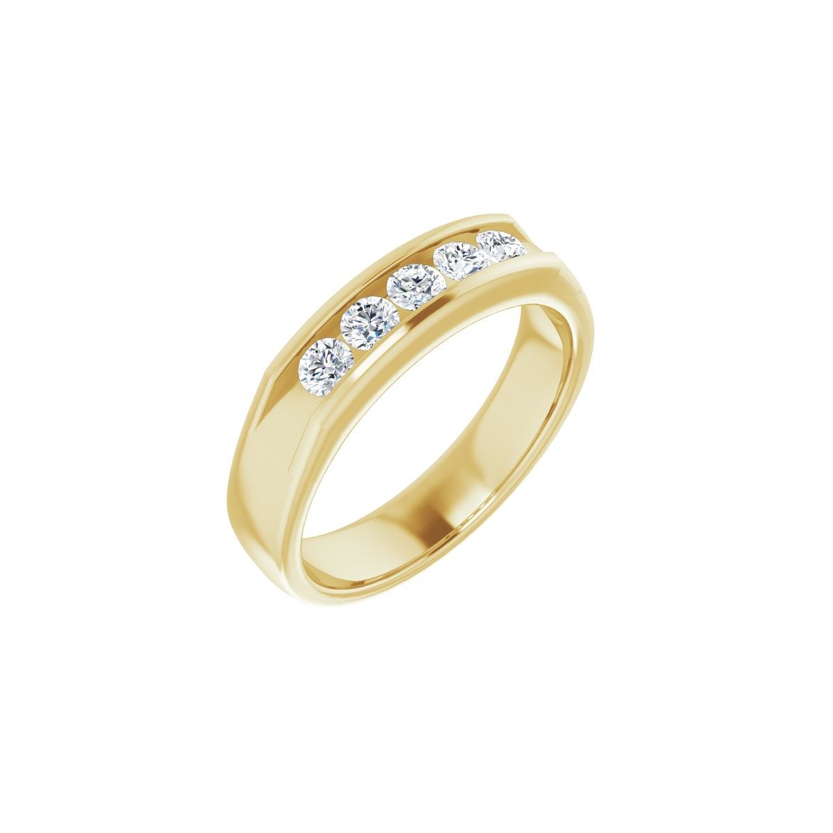 Hayes — Round · 3.2 mm · 5/8 ctw, yellow gold