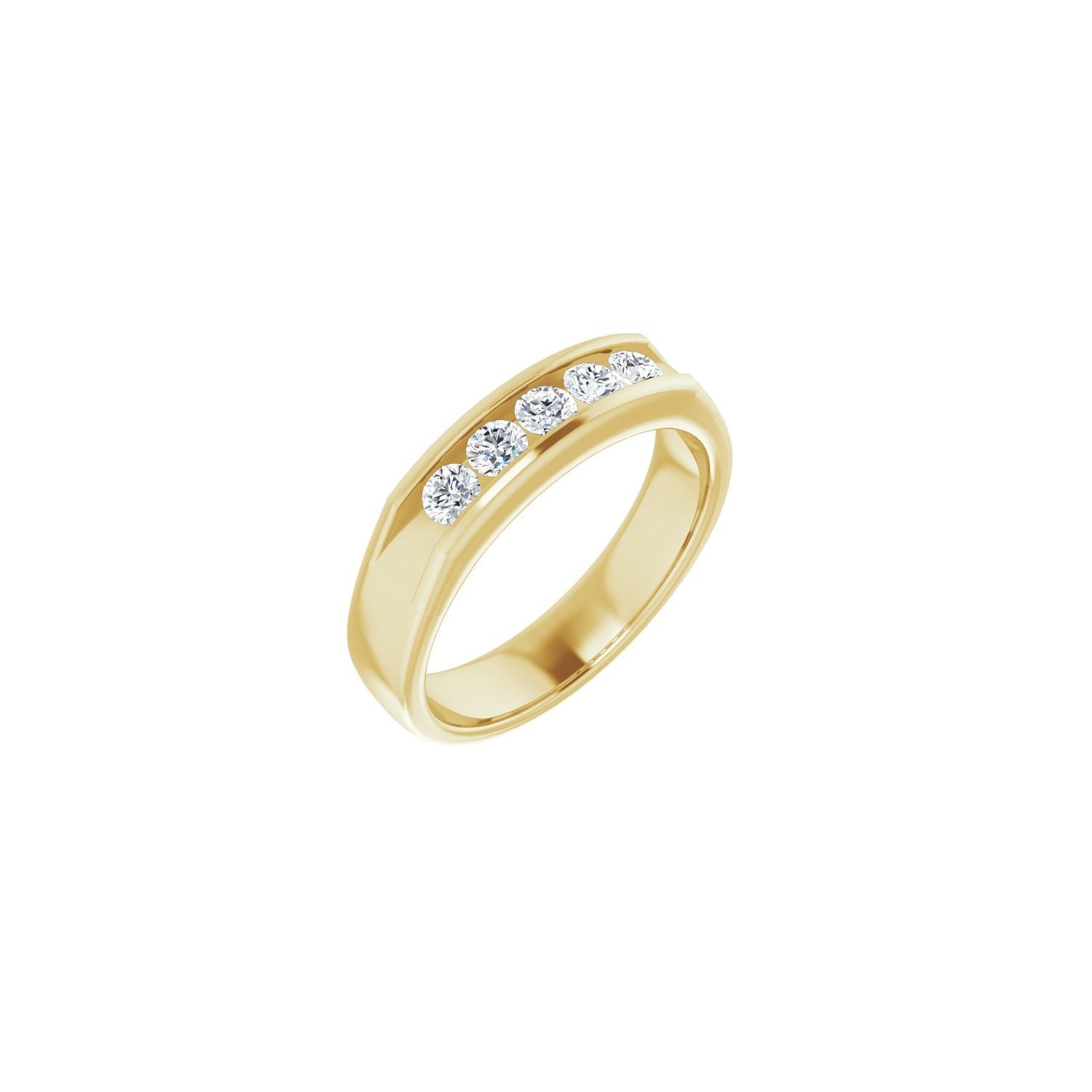 Bison — Round · 3.2 mm · 5/8 ctw, yellow gold