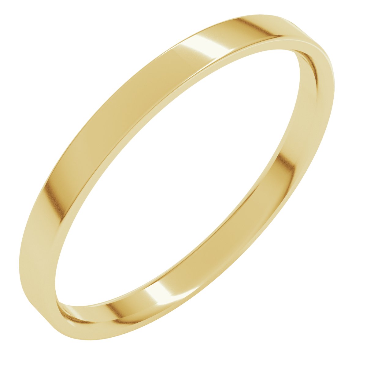 Ultra-Light Comfort-Fit Flat Band