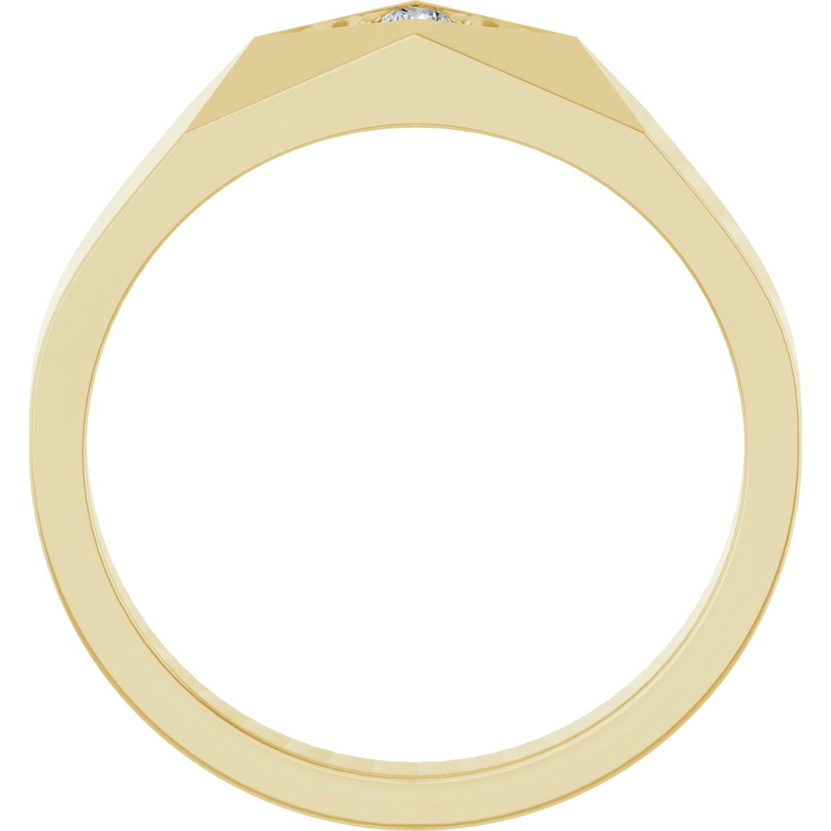 Knox — Round · 2.5 mm · 1/10 ctw, yellow gold