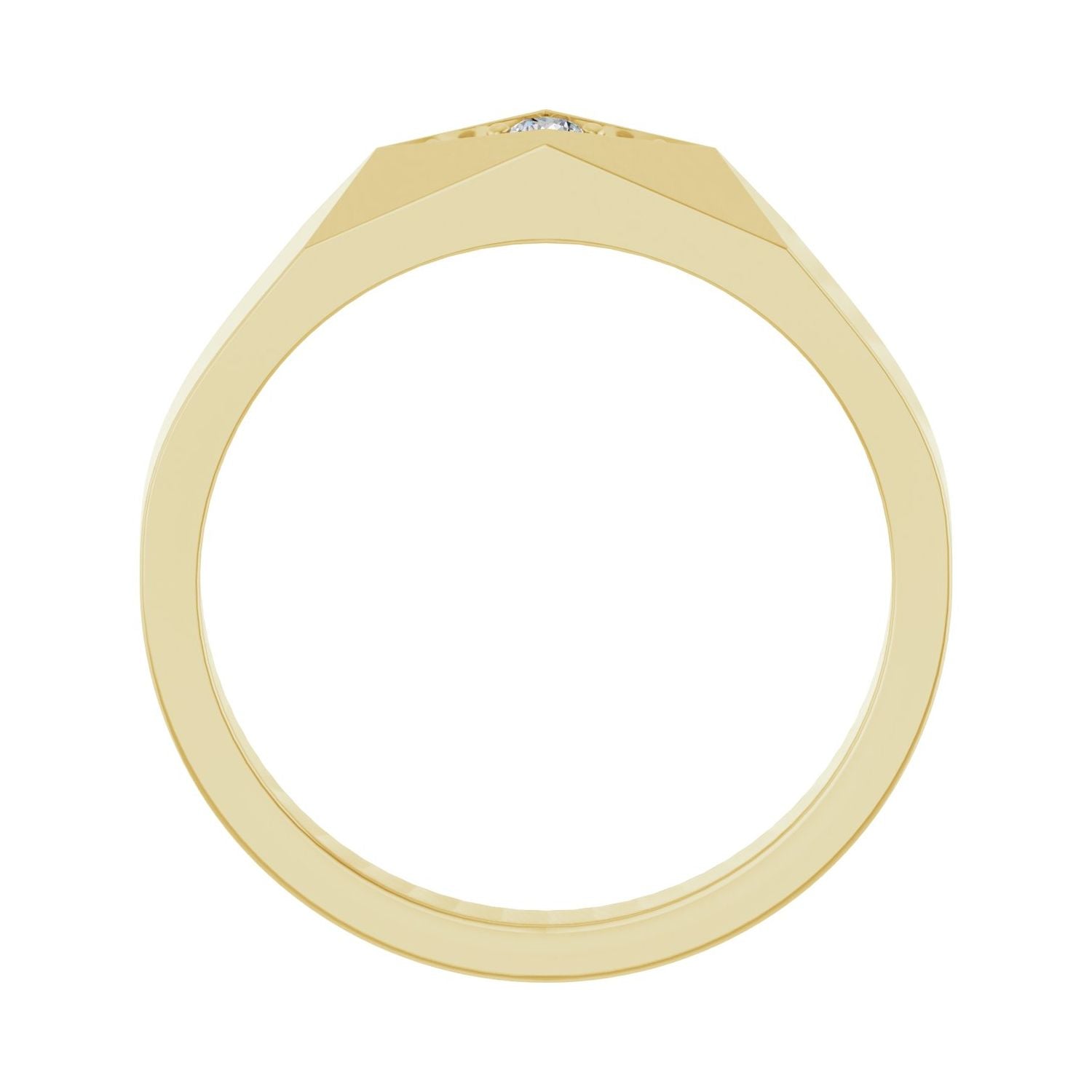 Bighorn — Round · 2.5 mm · 1/10 ctw, yellow gold