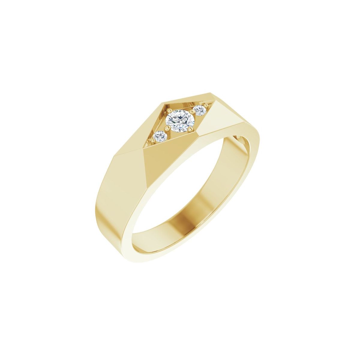 Knox — Round · 3.5 mm · 1/5 ctw, yellow gold