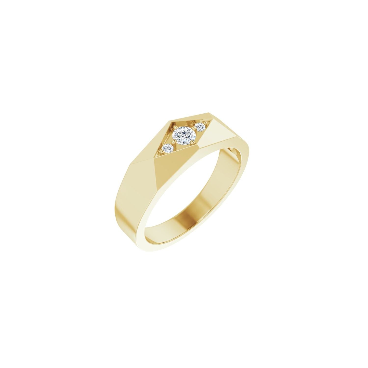 Bighorn — Round · 3.5 mm · 1/5 ctw, yellow gold