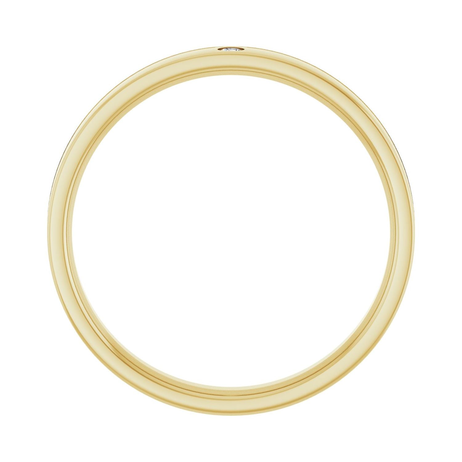Lincoln — Round · 1.5 mm · 0.02 ctw, yellow gold