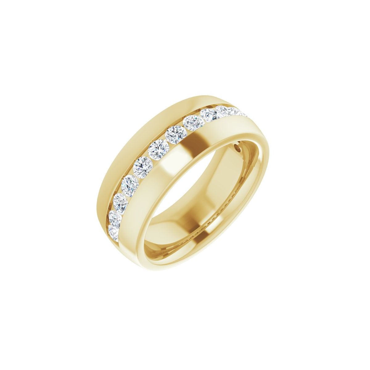 Nash — Round · 2.25 mm · 5/8 ctw, yellow gold
