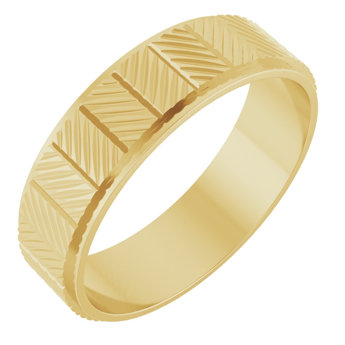 Callum — 6 mm, yellow gold