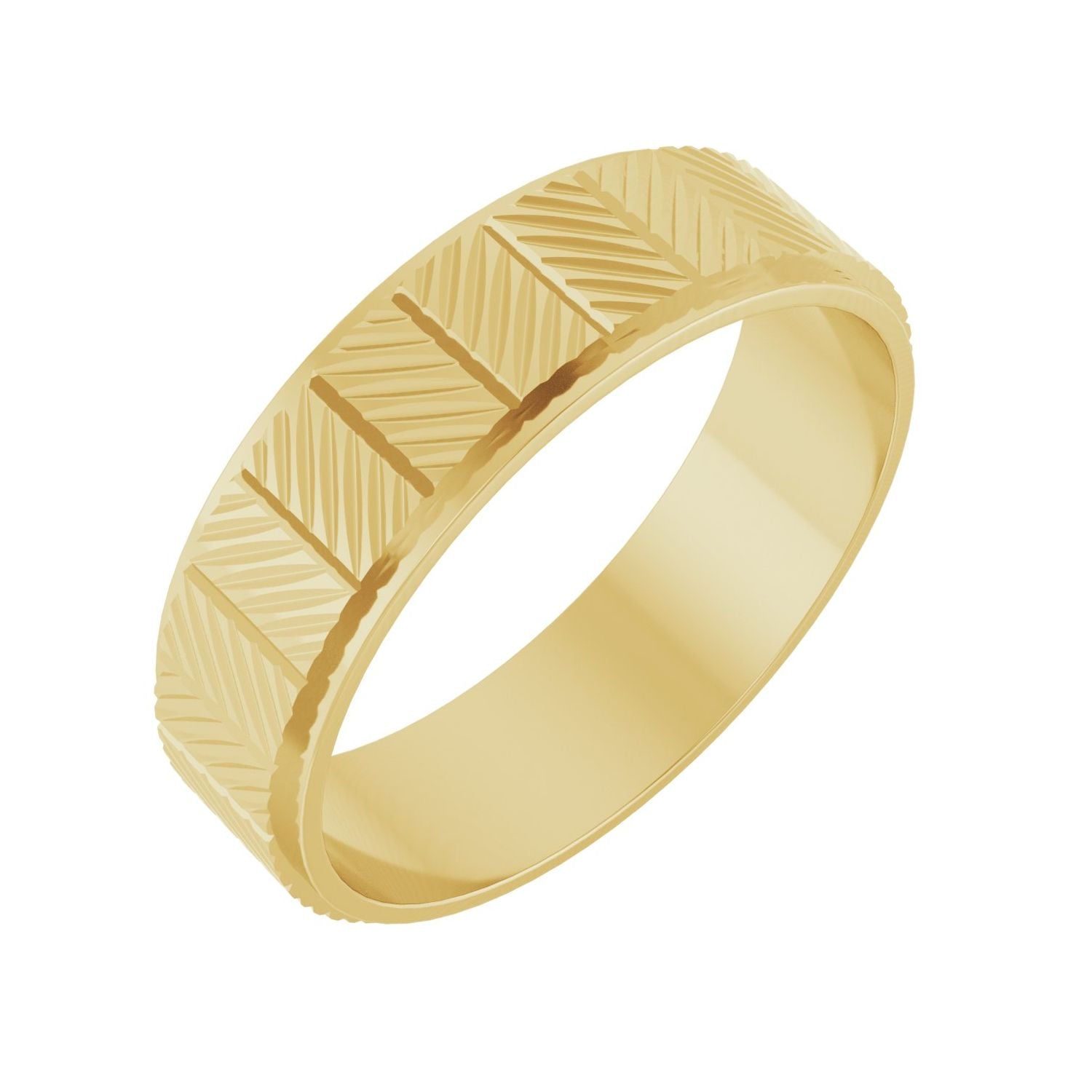 Callum — 6 mm, yellow gold