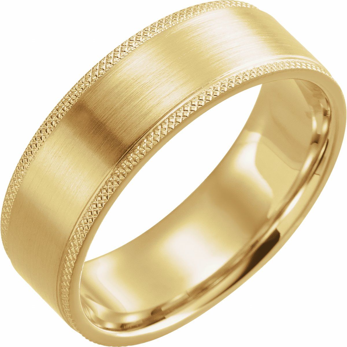 Everett — 7 mm, yellow gold