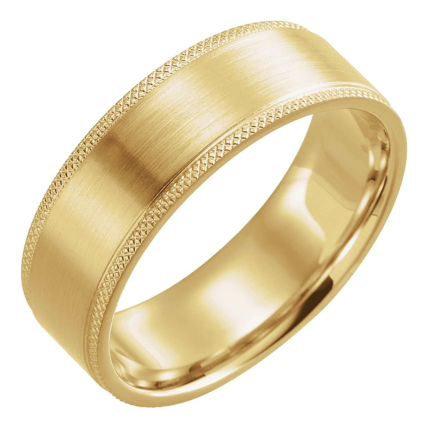 Everett — 7 mm, yellow gold