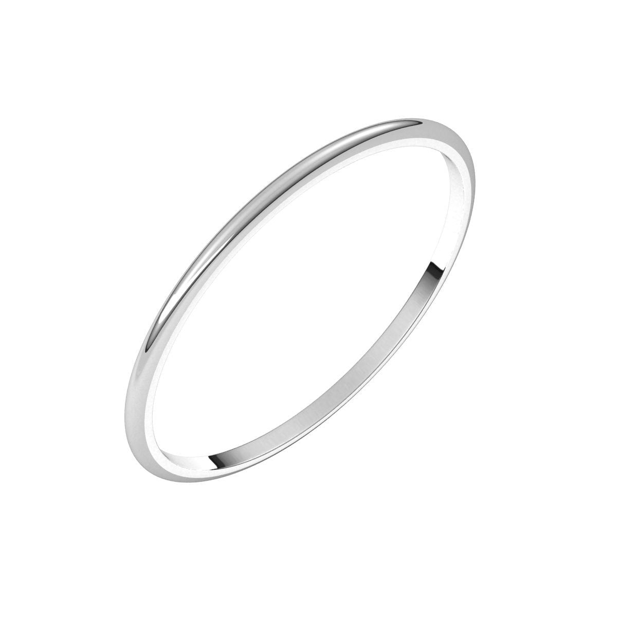 Cottonwood — 1 mm, white gold