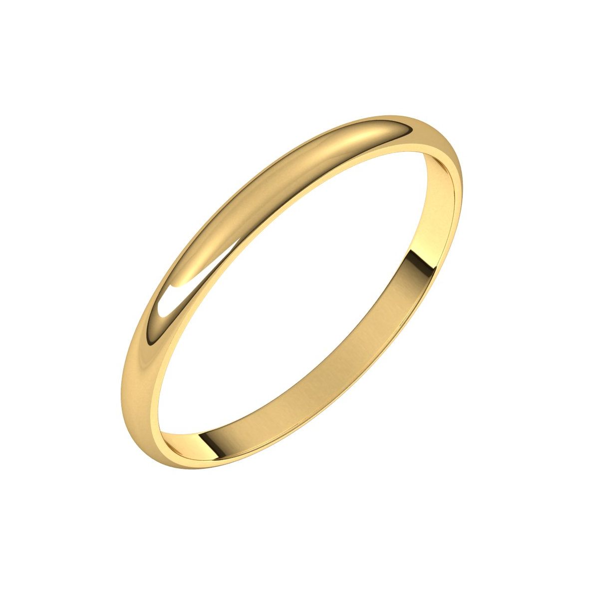 Ultra-Light Half Round Band