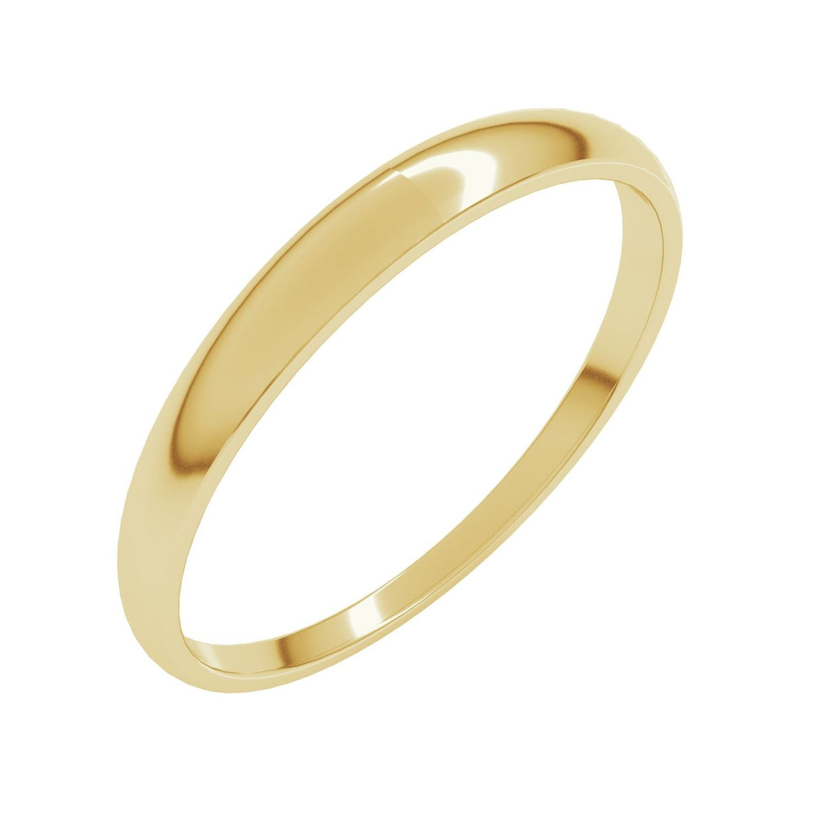 Lightweight Round Tapered Band