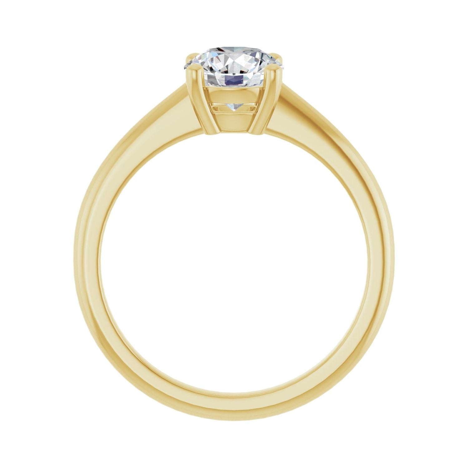 Ilaria — Round center, yellow gold