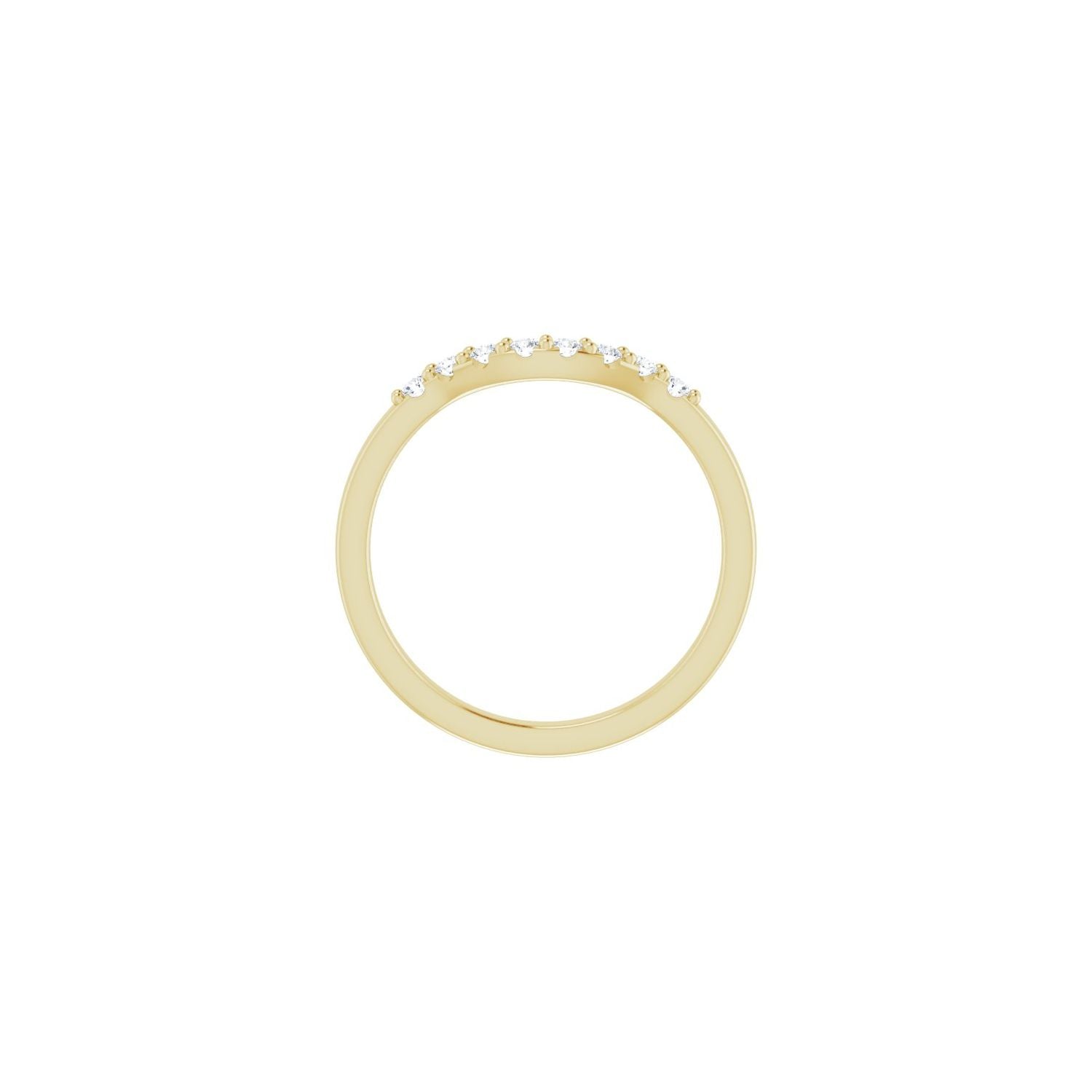Entwine — For the round Everlasting, yellow gold