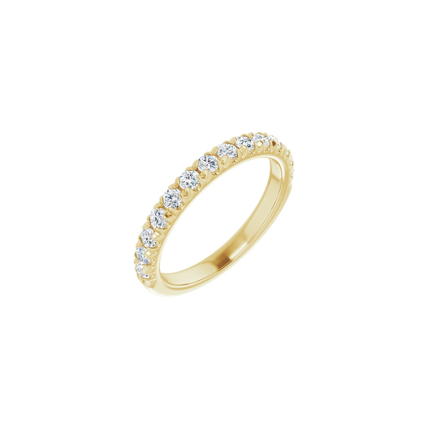 Aster — 2.2 mm · 1/2 ctw, yellow gold