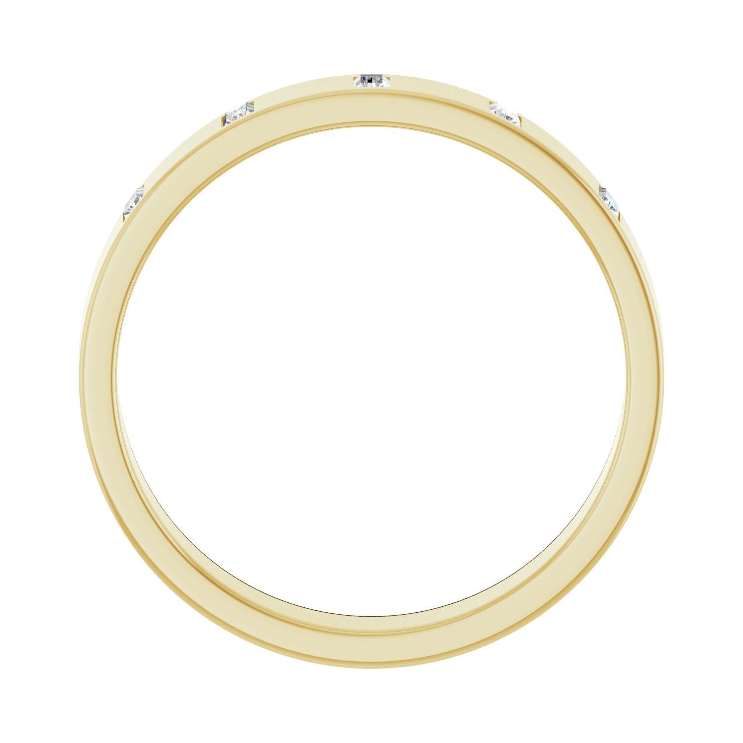 Rosaline — 2.5 x 1.25 mm · 1/6 ctw, yellow gold