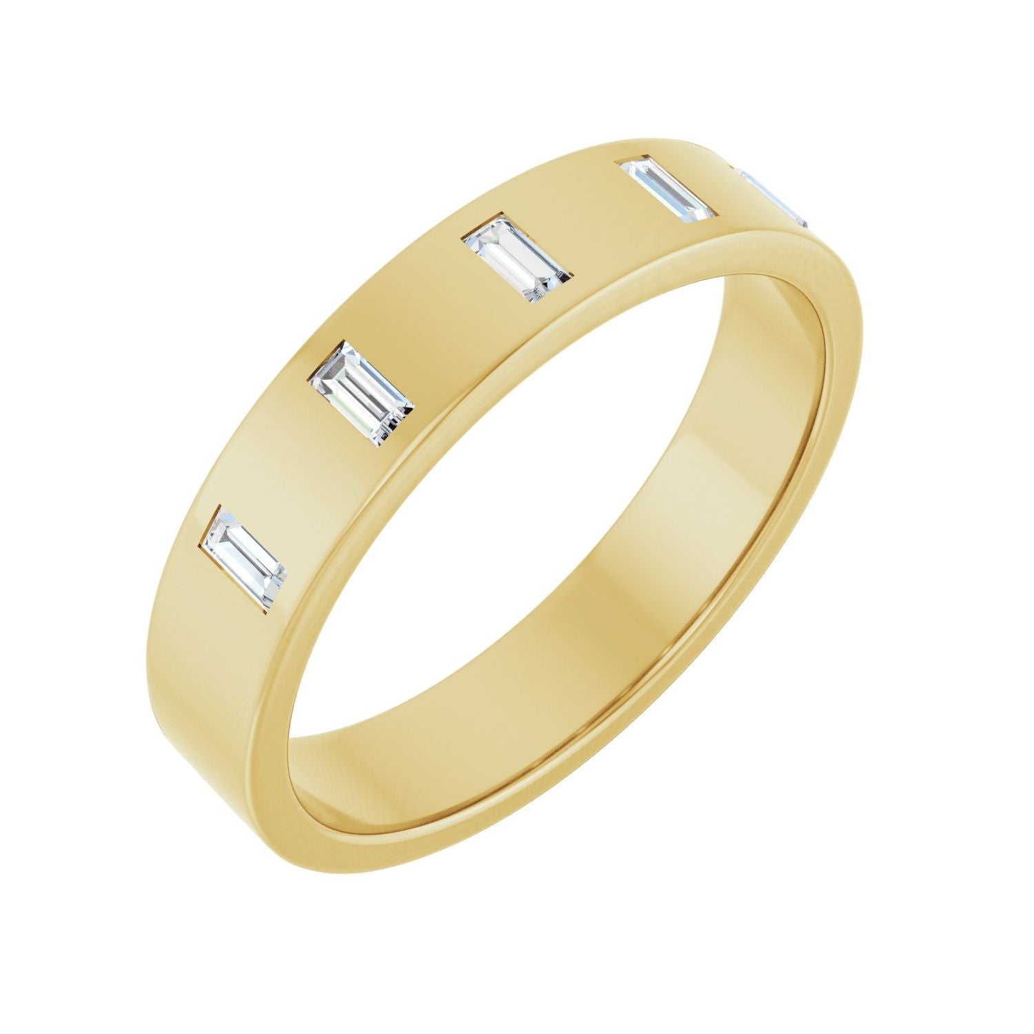 Rosaline — 2.5 x 1.25 mm · 1/6 ctw, yellow gold
