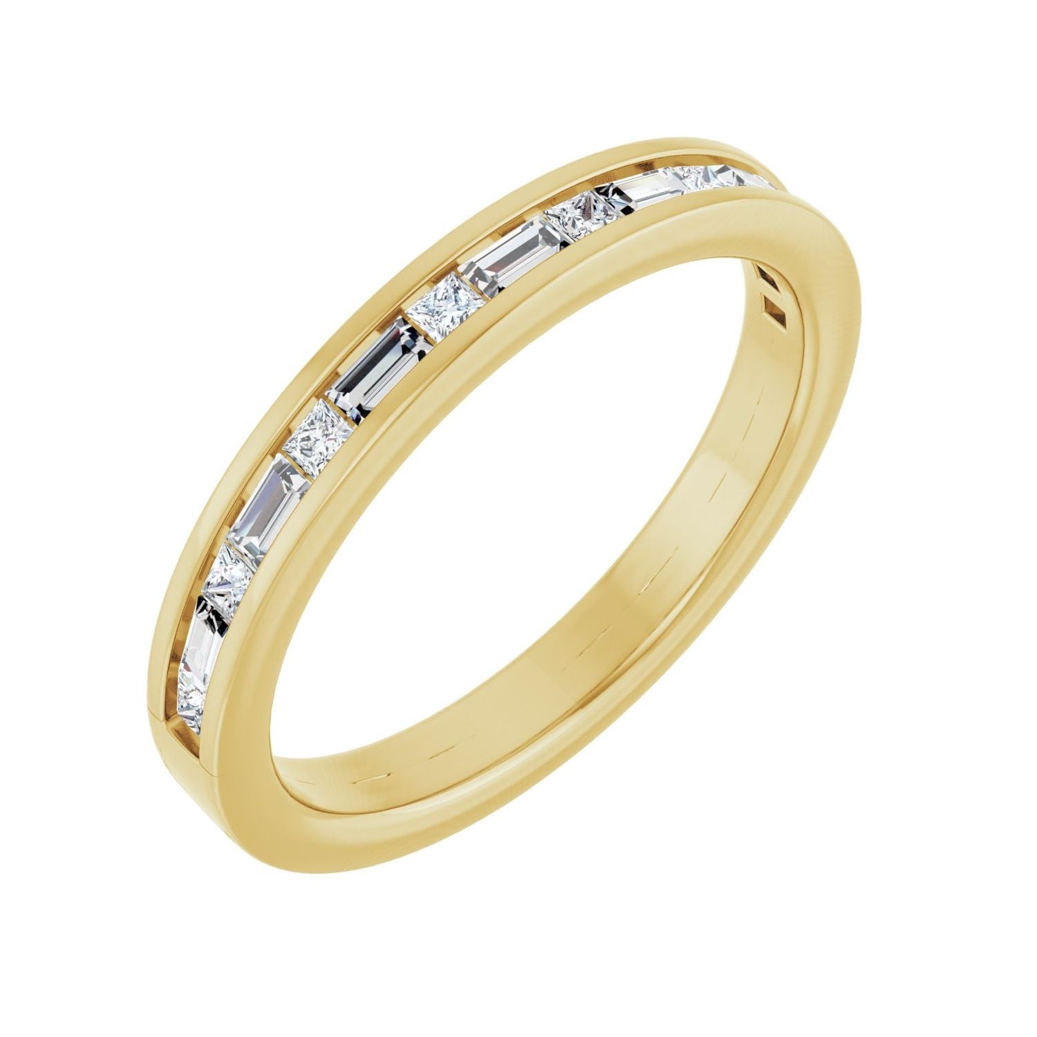 Greta — 2.5 x 1.5 mm, yellow gold