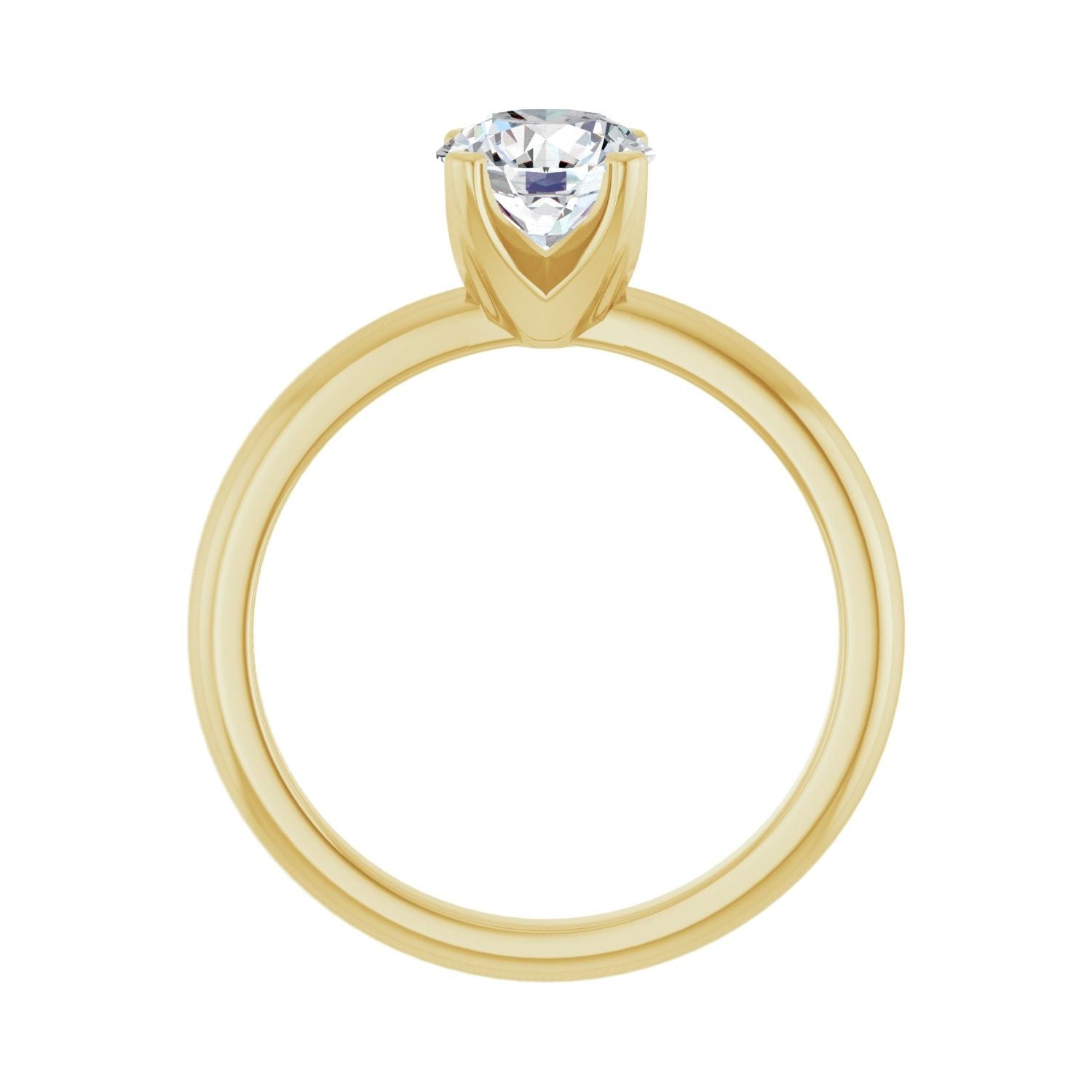 Rigel — Round center, yellow gold