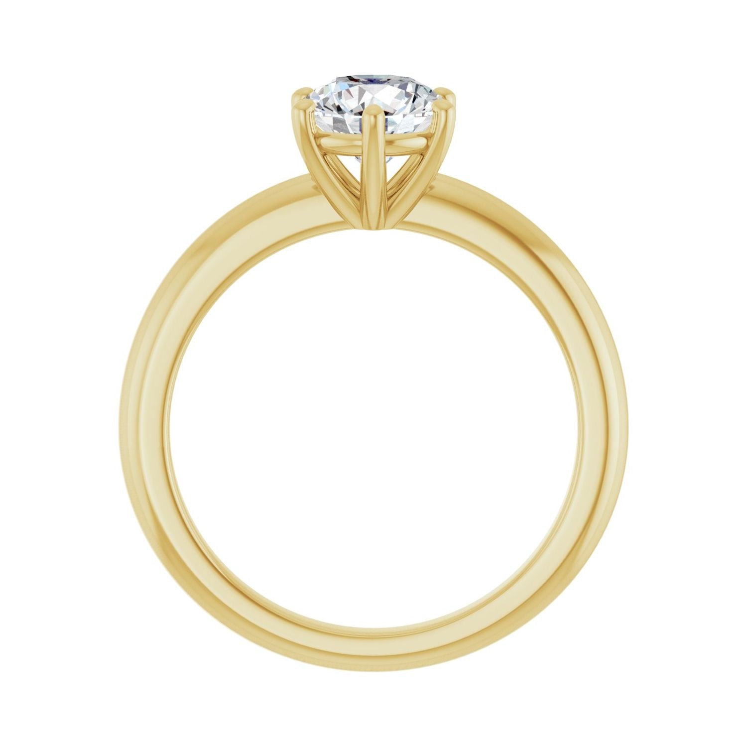 Magic — Round center, yellow gold