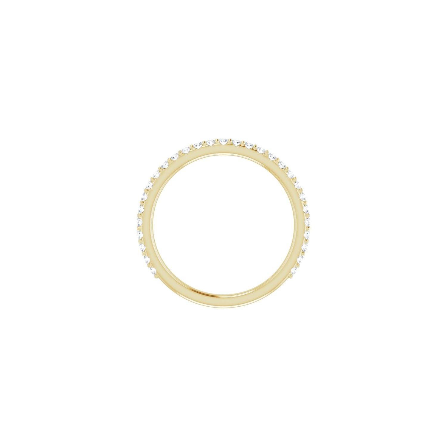 Henrika — For the round Romance, yellow gold