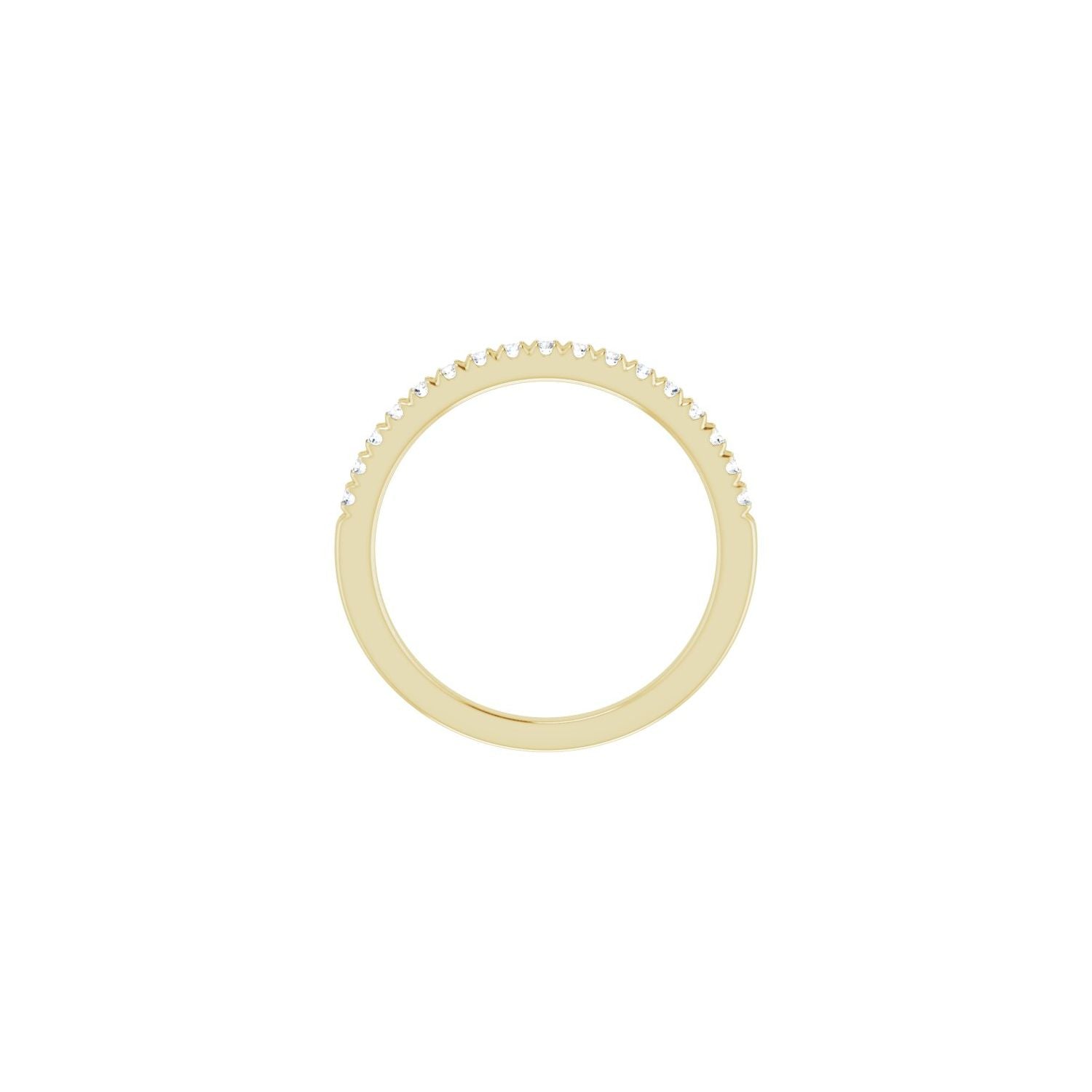 Iolanda — For the round Primrose, yellow gold