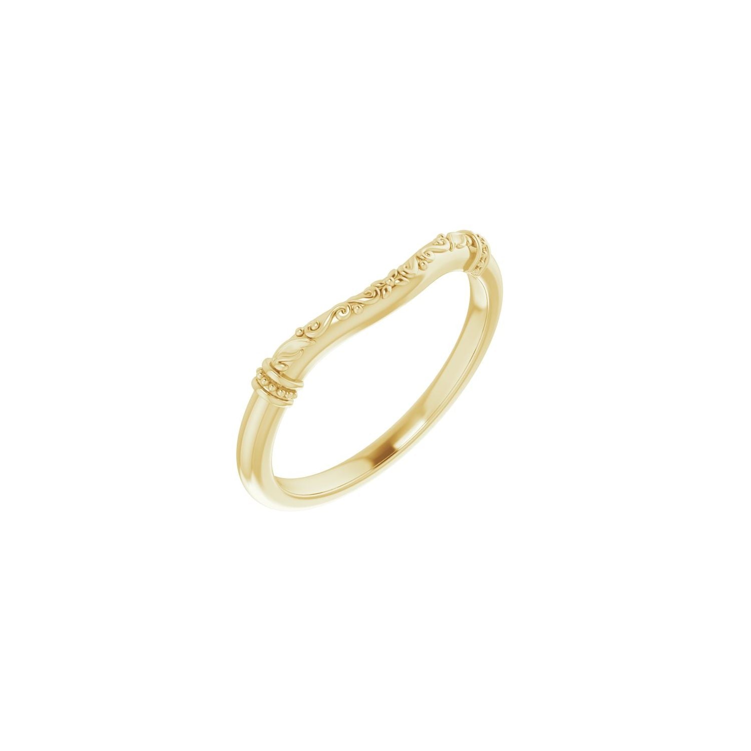 Jacquette — Round · 7.4 mm, yellow gold