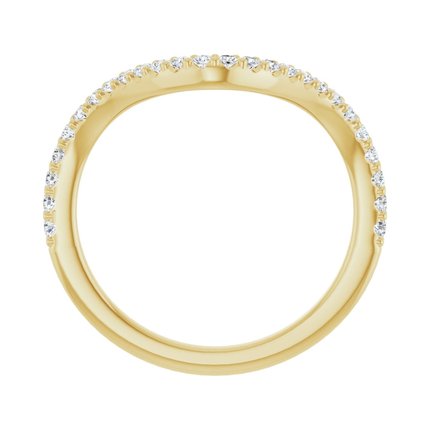Julietta — 1.4 mm · 1/3 ctw, yellow gold