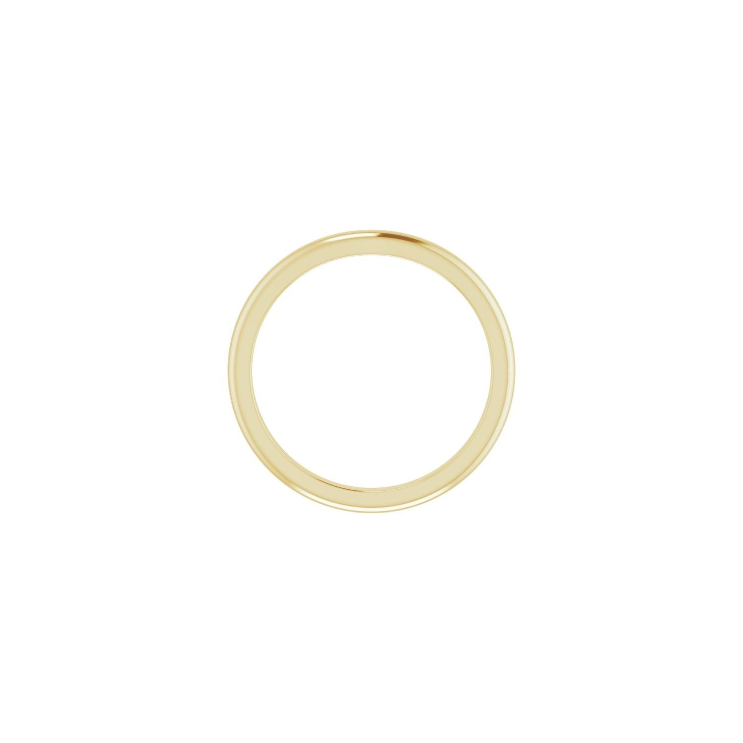 Justina — Round · 4.1 mm, yellow gold