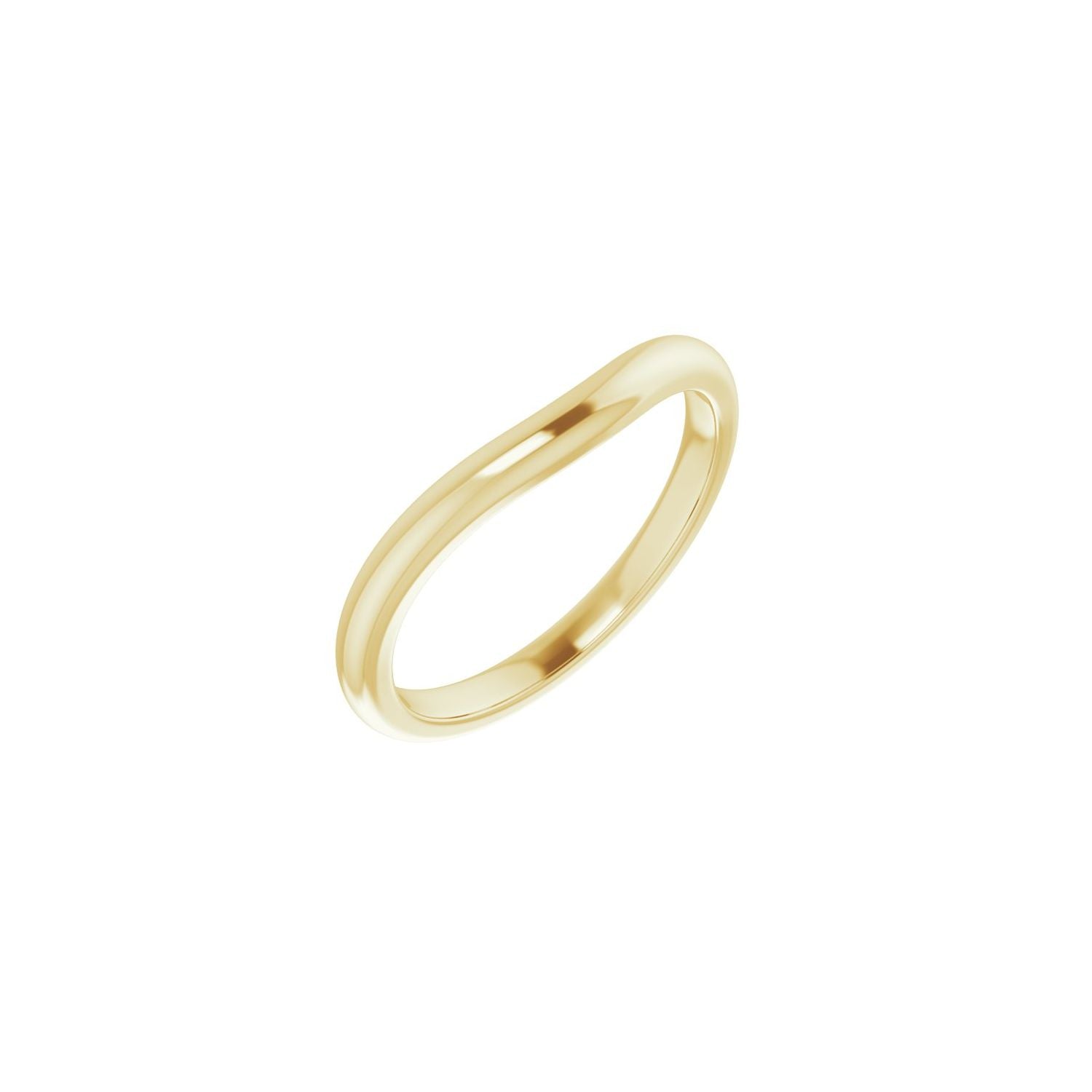 Justina — Round · 7.4 mm, yellow gold