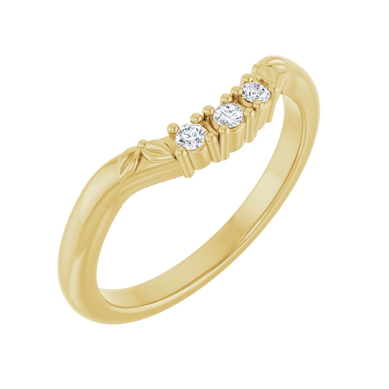 Katrine — 1.75 mm · 0.05 ctw, yellow gold