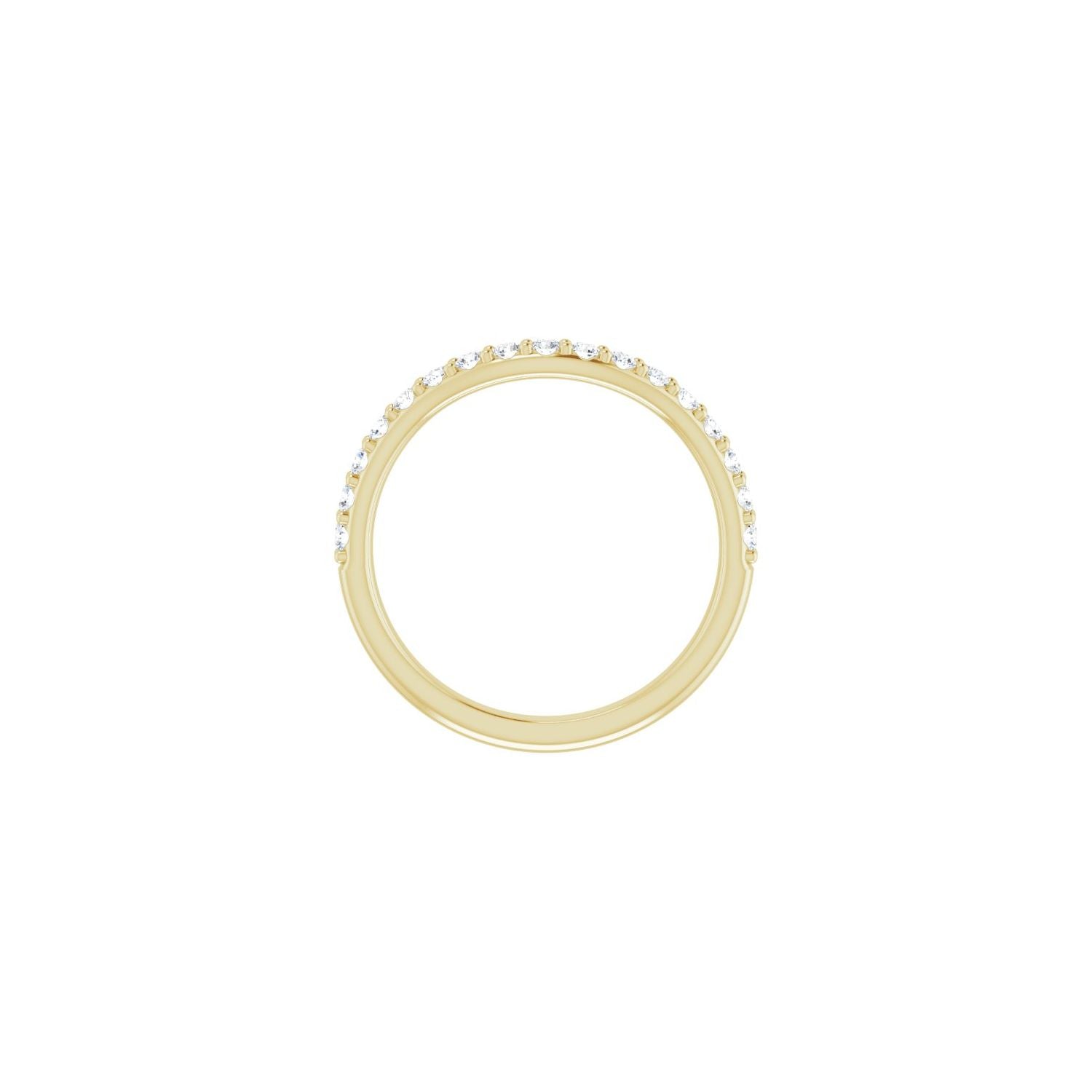 Leilana — 1.75 mm · 1/4 ctw, yellow gold