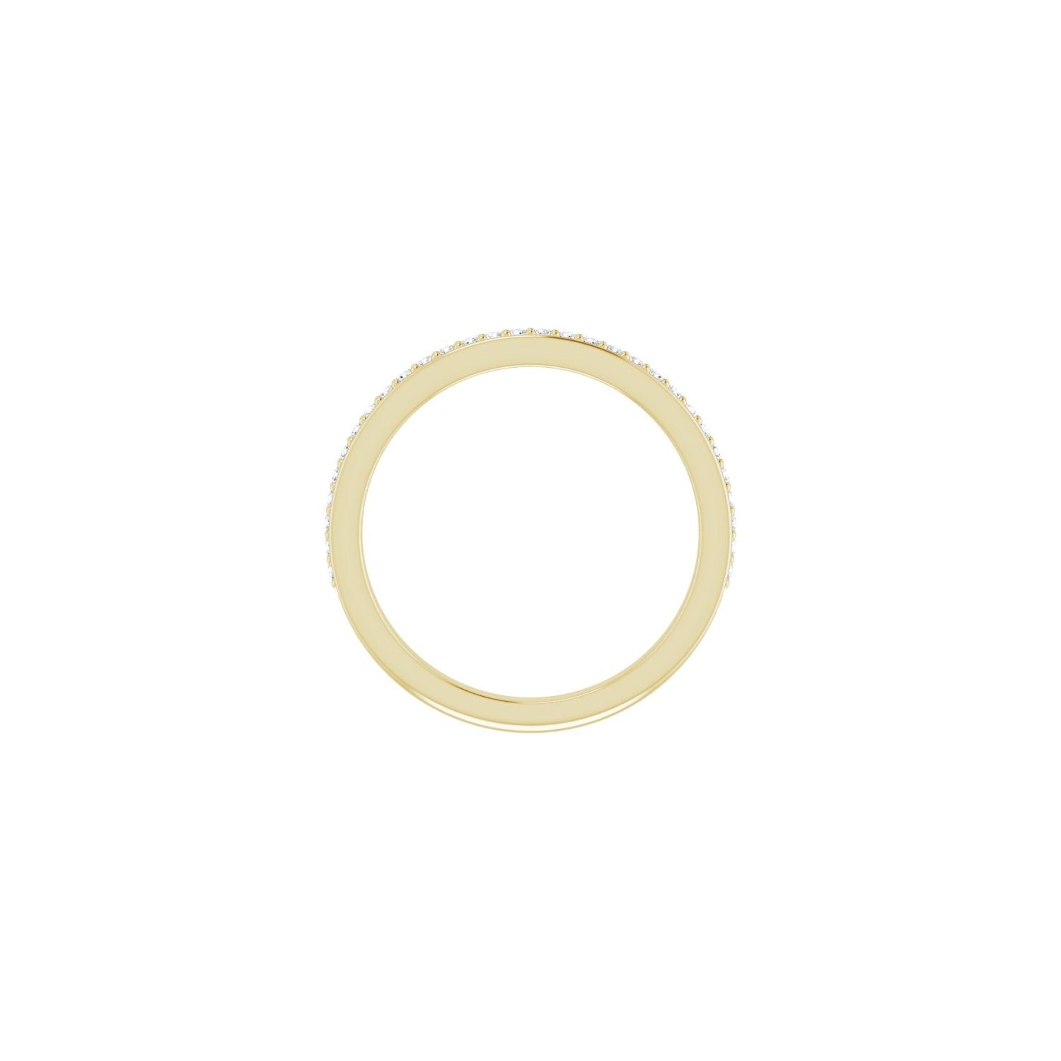 Leonetta — 1.1 mm · 1/8 ctw, yellow gold