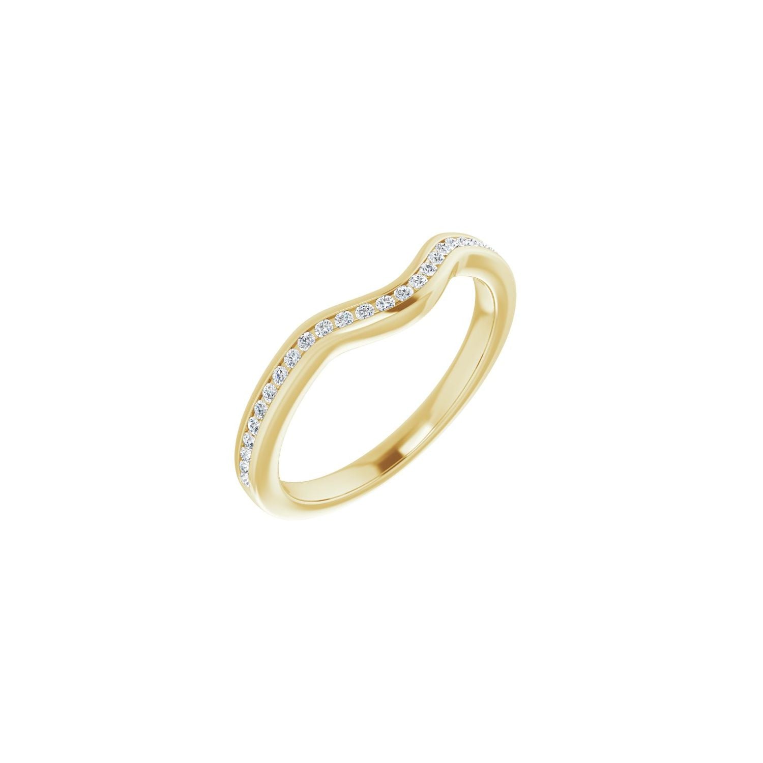 Liliane — 1.1 mm · 1/8 ctw, yellow gold