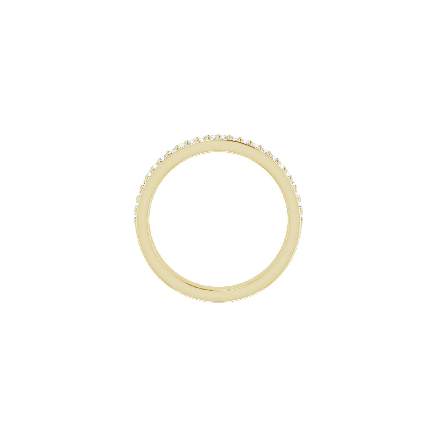 Lisetta — 1.2 mm · 1/3 ctw, yellow gold