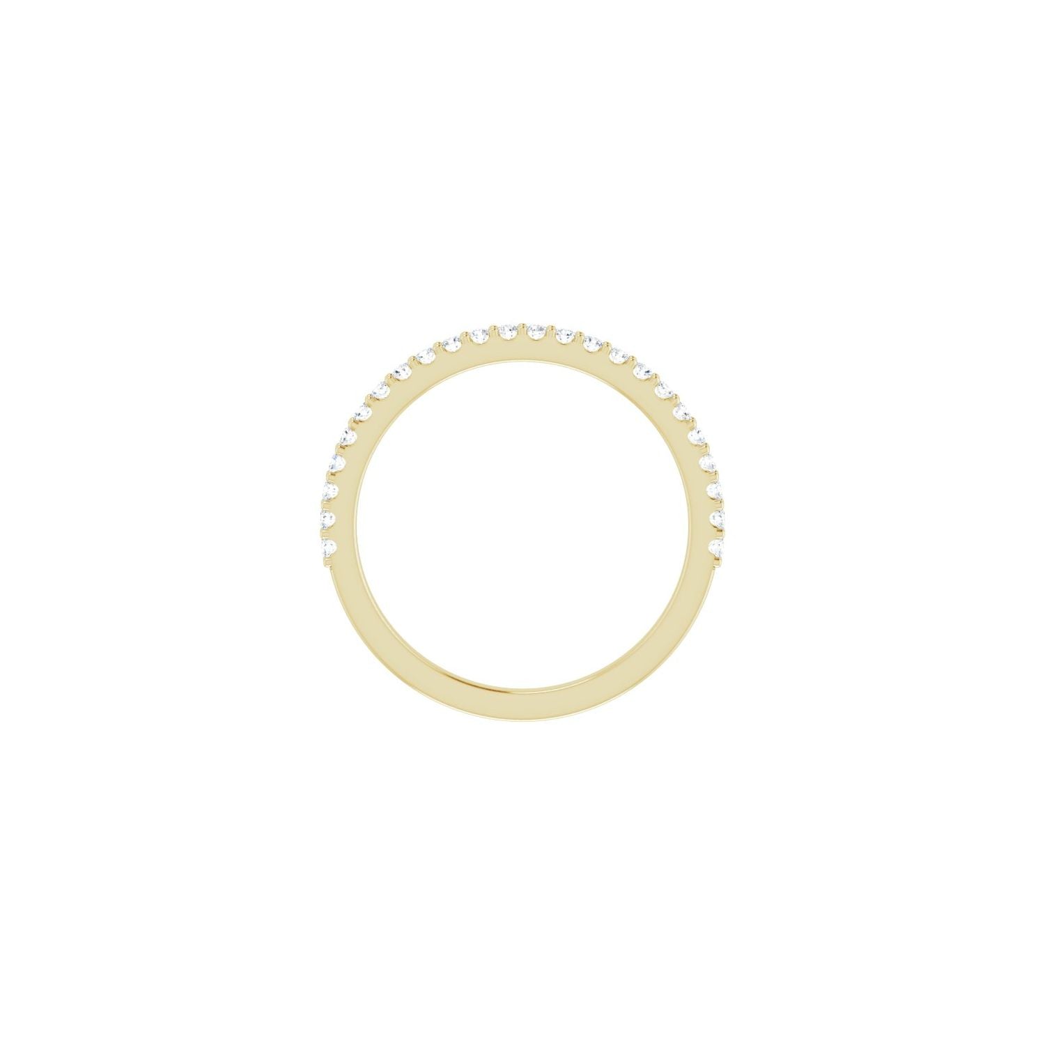 Lorene — For the round Normandy, yellow gold