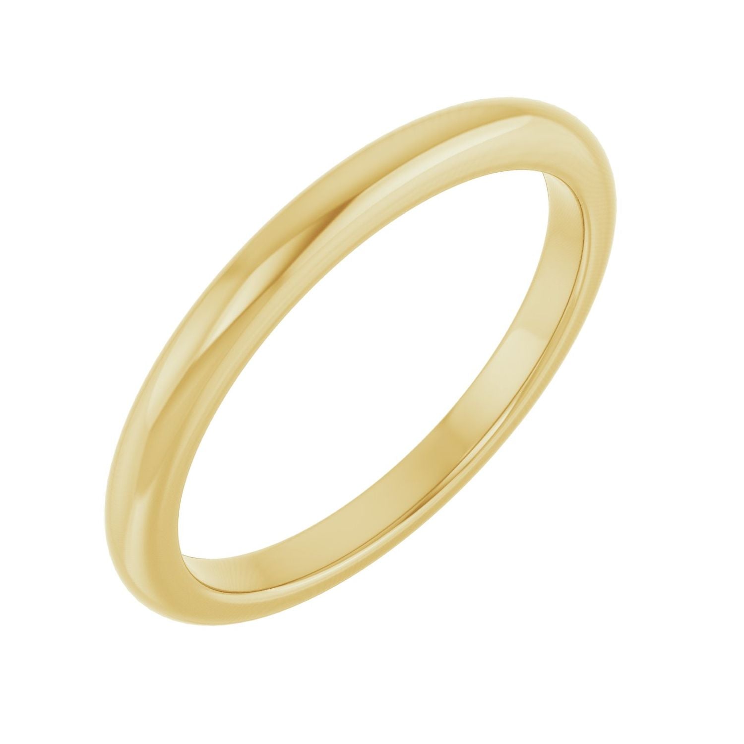 Lucinde — Round · 8.2 mm, yellow gold
