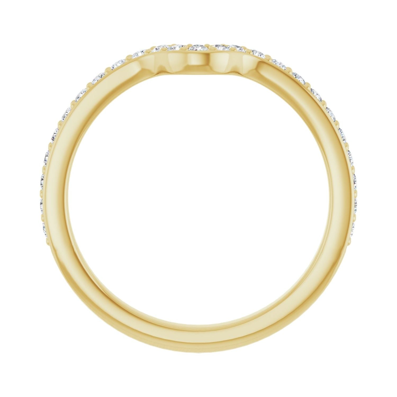 Lusia — 1.4 mm · 1/3 ctw, yellow gold
