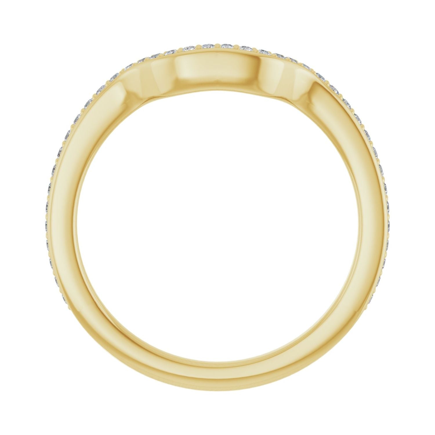 Madalena — 1 mm · 1/6 ctw, yellow gold