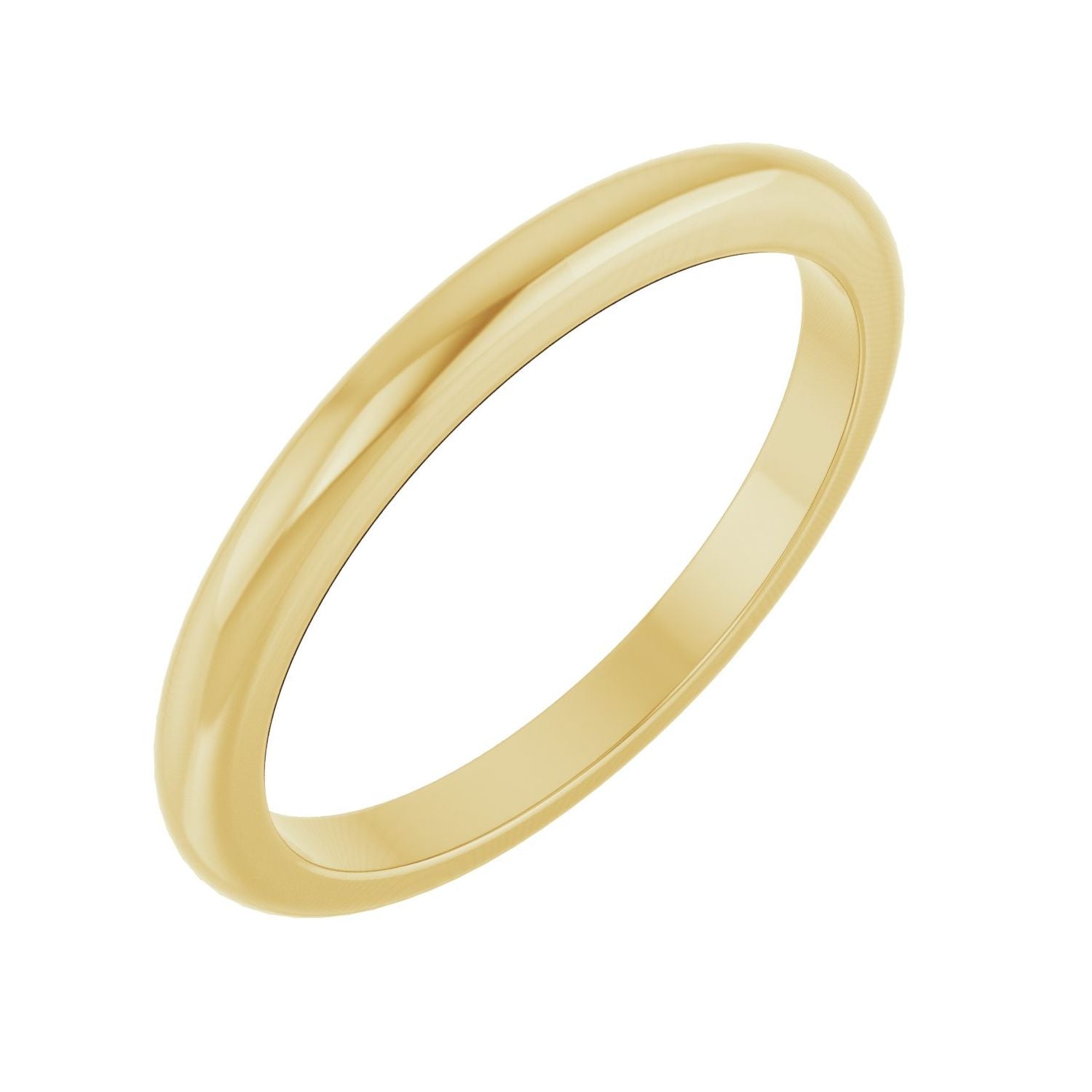 Maylis — Round · 8.2 mm, yellow gold