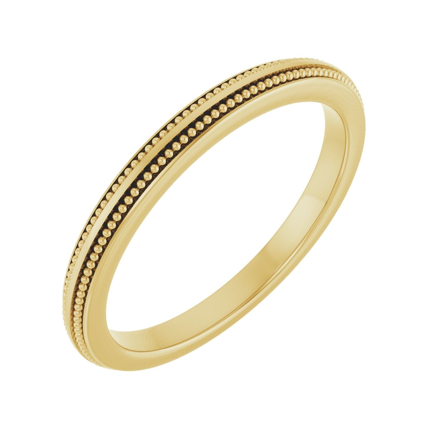 Melora — Round · 8.2 mm, yellow gold