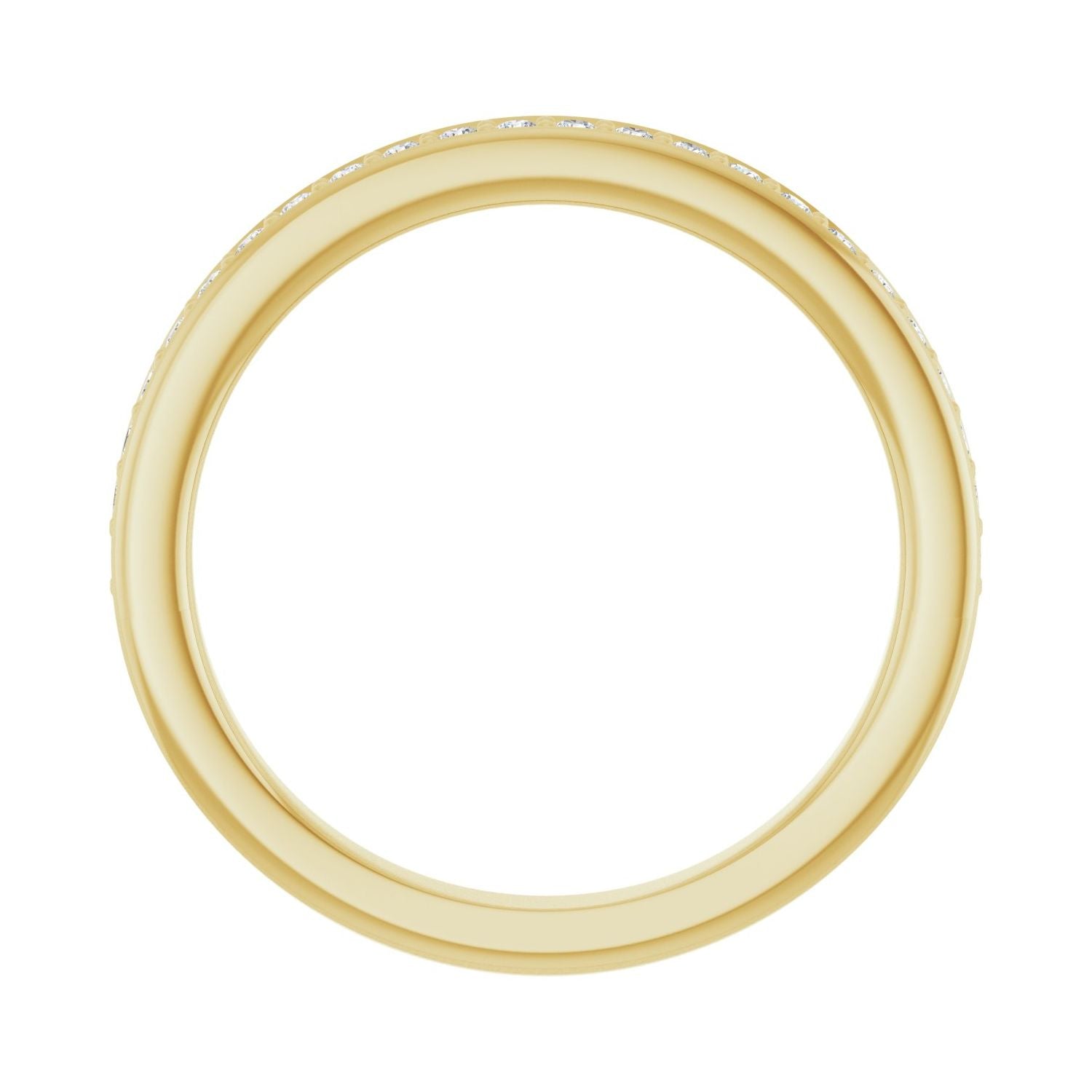 Milene — 1.2 mm · 1/5 ctw, yellow gold