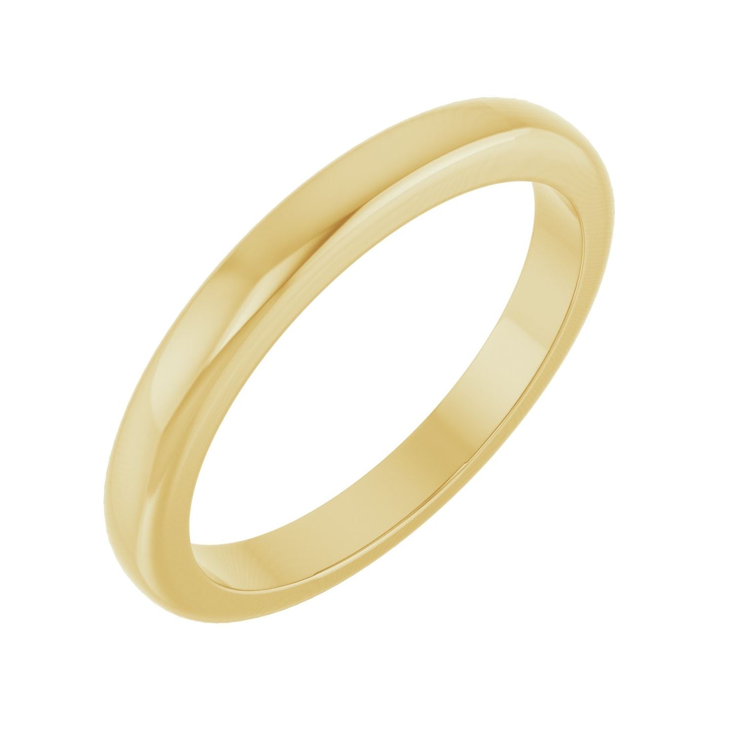 Mirela — Round · 8.2 mm, yellow gold