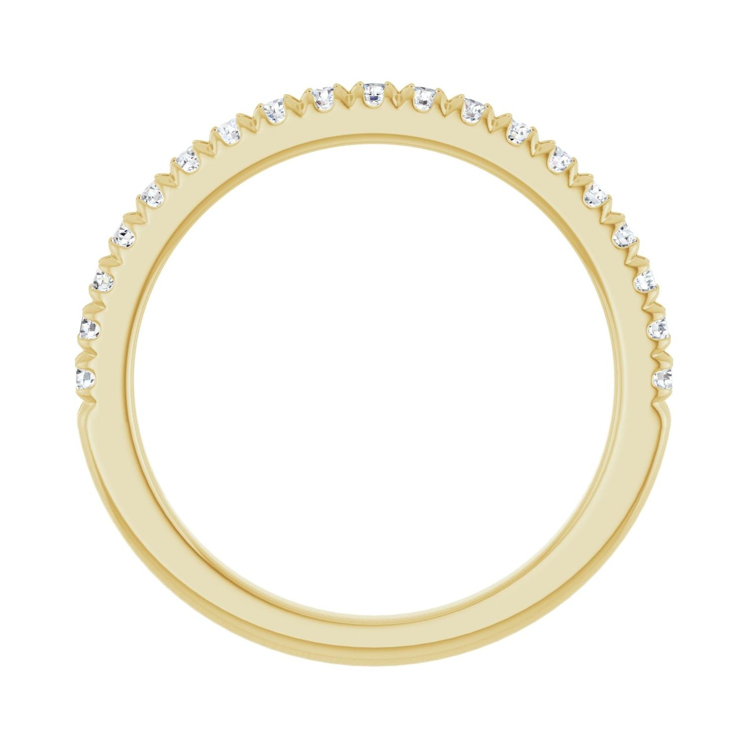Morgane — 1.6 mm · 1/4 ctw, yellow gold