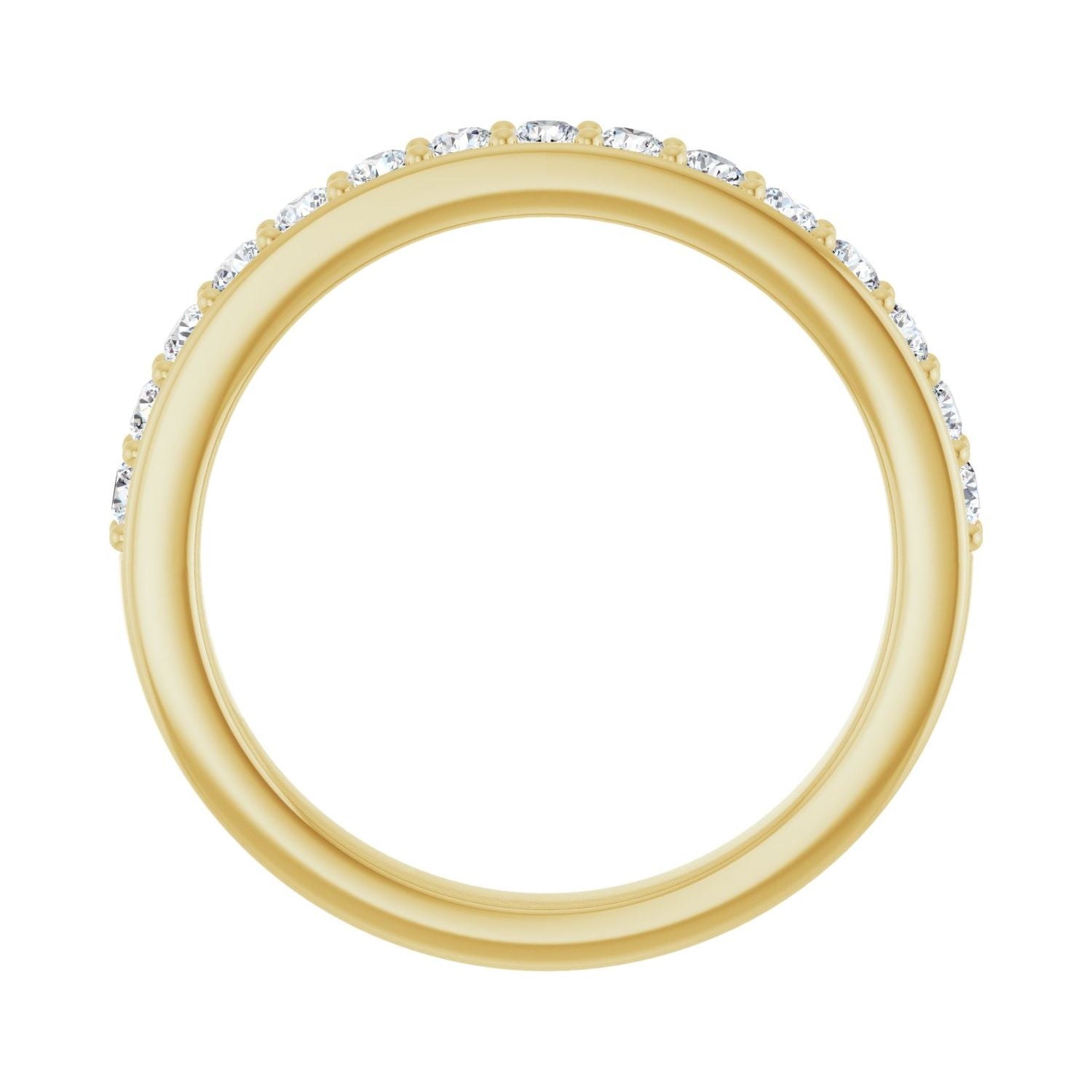 Orabel — 2 mm · 3/8 ctw, yellow gold