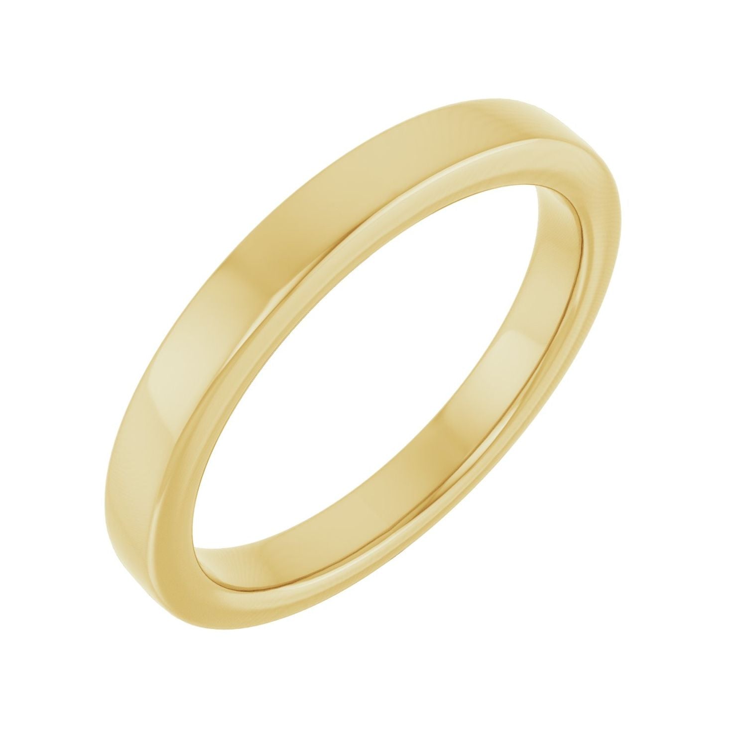 Orelia — Round · 8.2 mm, yellow gold