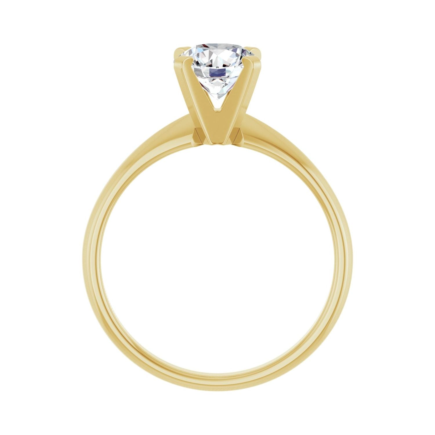 Sarabande — Round center, yellow gold