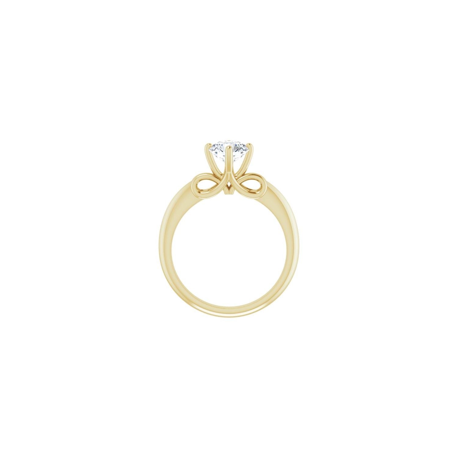 Starflight — Round center, yellow gold