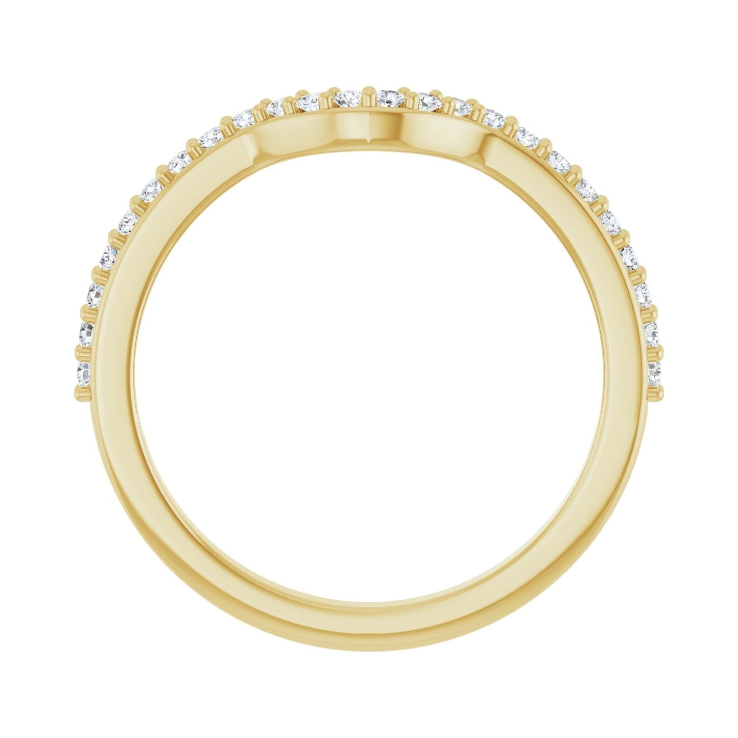 Orianna — For the round Tarantella, yellow gold